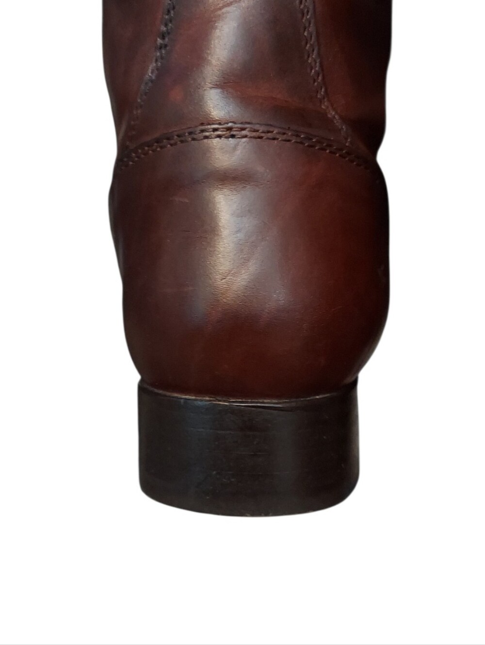 Frye Womens Molly Button Tall Leather Zip Boots Gently Loved Size 9B - Picture 12 of 14